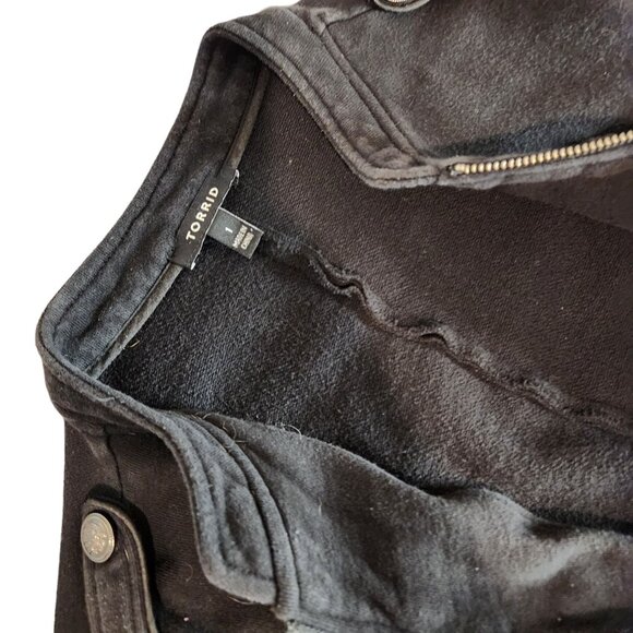 Torrid Black Blazer with Silver Accents - Picture 3 of 9